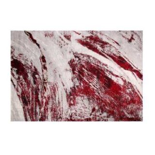 120x170cm Lounge Mat/Carpet -Red Paint Durable Rug